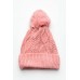 Brody Pink Pom Pom Beanie